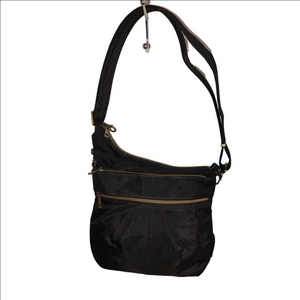 Travelon Anti Theft Signature 3 Compartment Crossbody Bag
